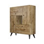 Hanah Home Hercules 3100 Armario Multiusos Nogal